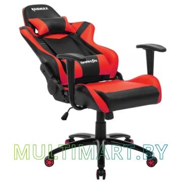 Кресло компьютерное Raidmax DK606RU (черный/красный) картинка 3